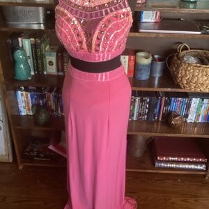 Prom/pageant/formal vintage 2pc dress size Med